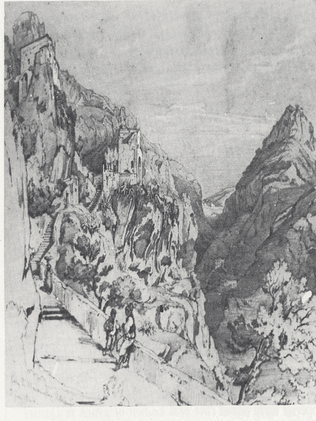 Ferdinand Witting, Atrani, 1844